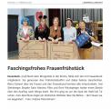 Frauenfrühstück zum Fasching am 14.02.2023